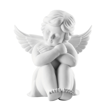 Angel Sitting – Rosenthal White Porcelain Figurine