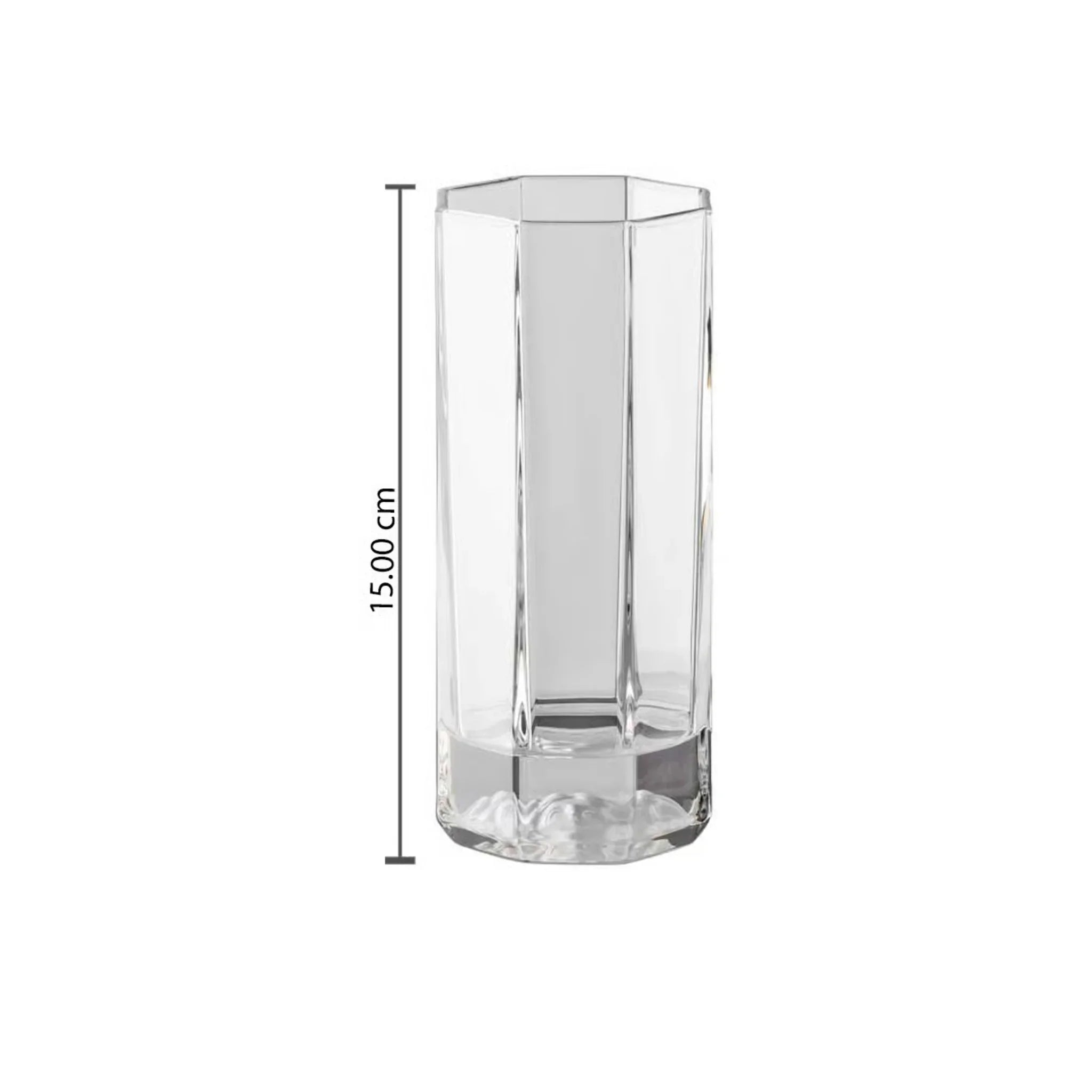 Medusa Lumiere Clear Set of 2 Long Drink glasses