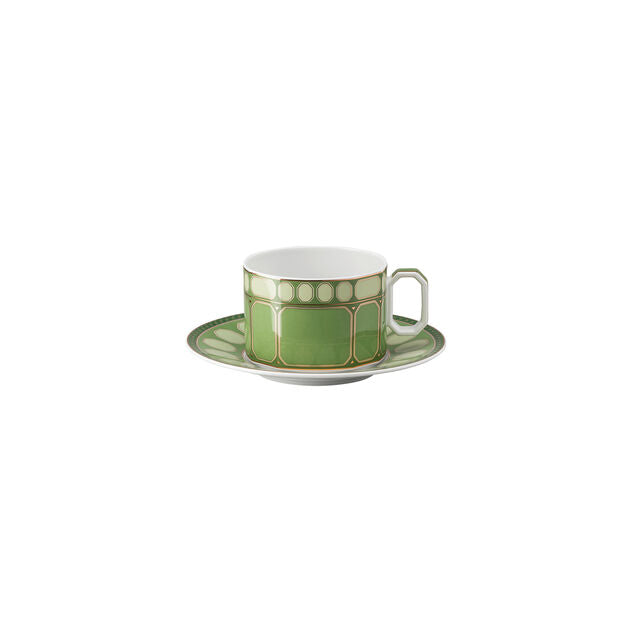 Swarovski SIGNUM Fern Tea cup & saucer