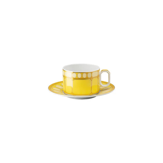 Swarovski SIGNUM Fern Tea cup & saucer