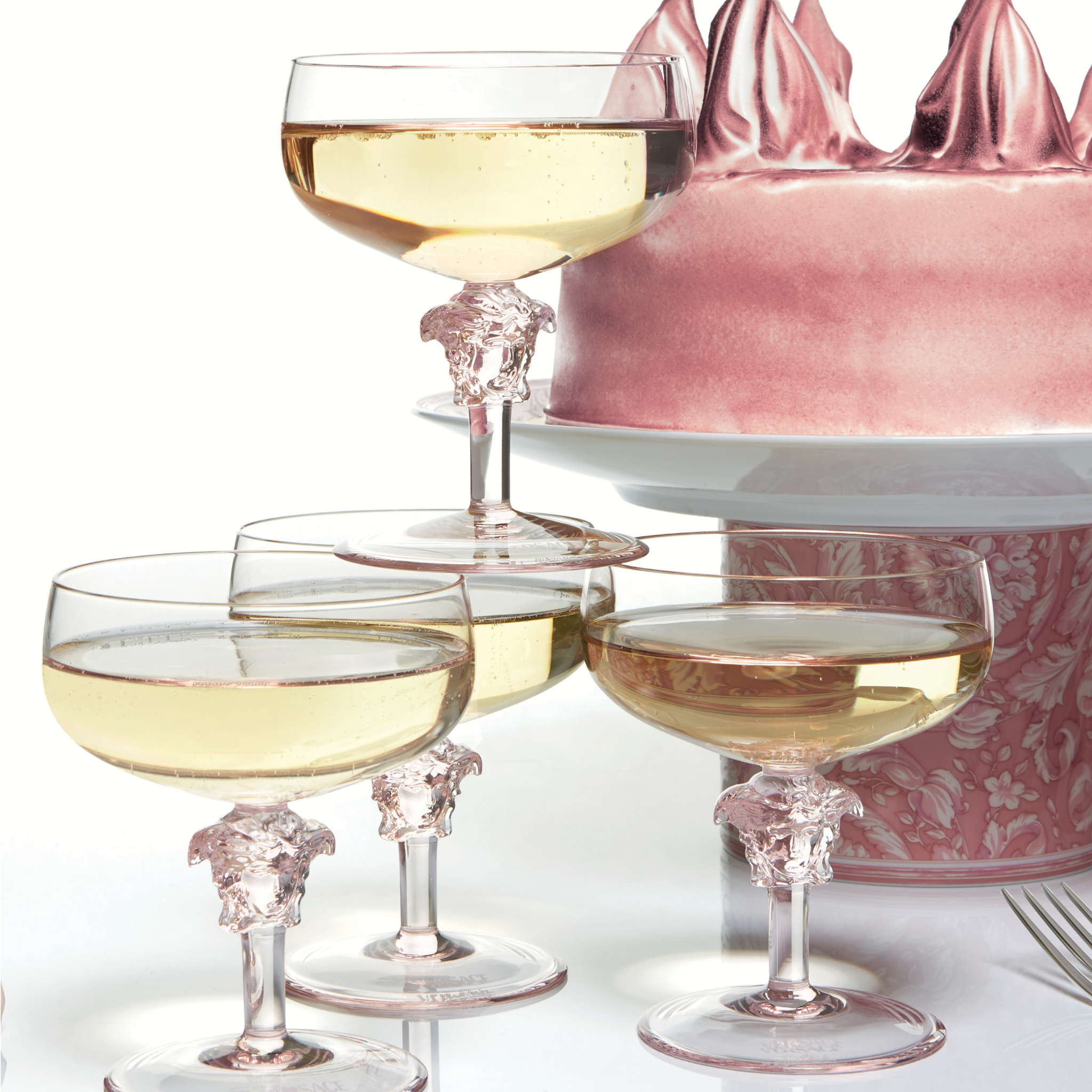 Medusa Lumiere 2nd Edition Champagne Glasses Set of 2