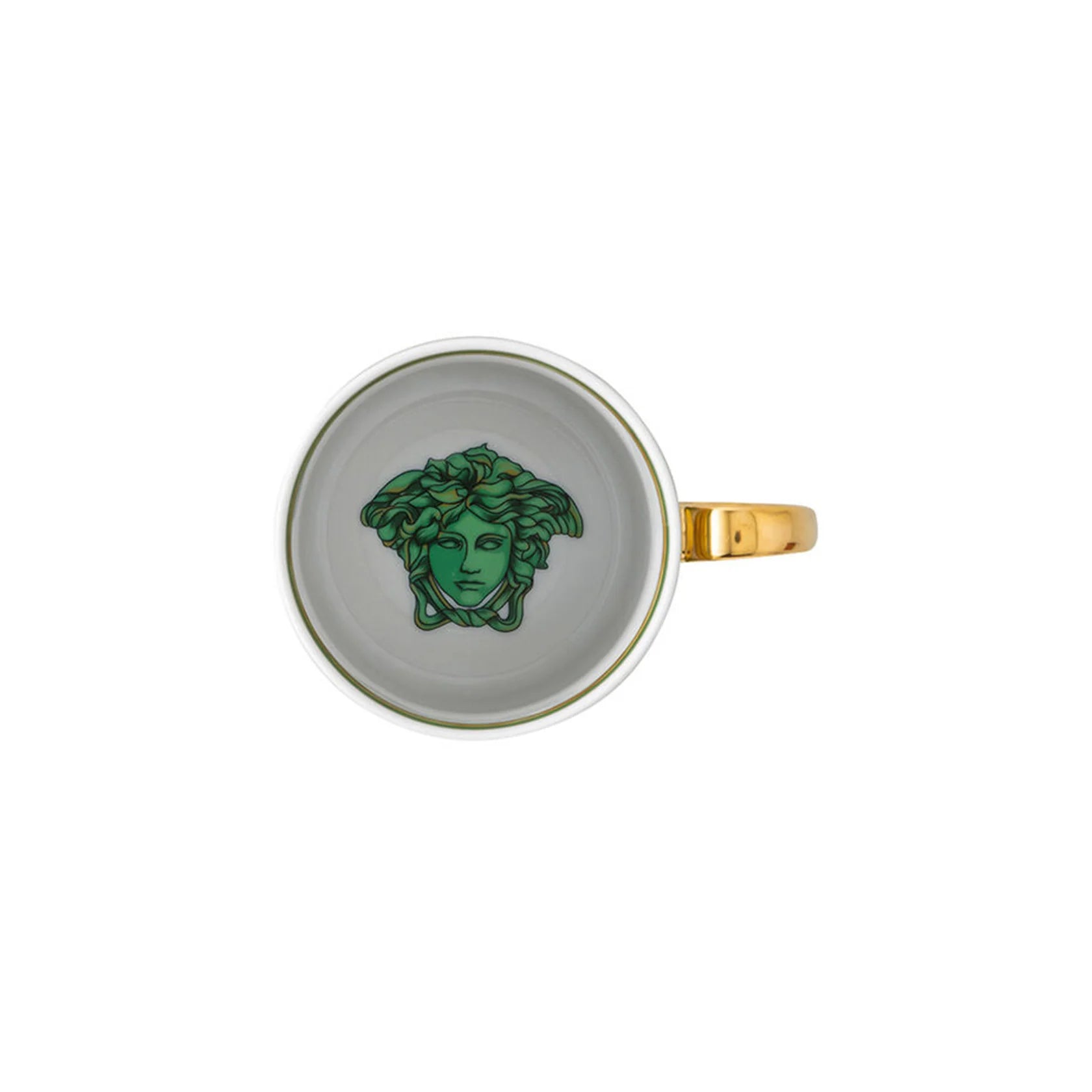 Medusa Garland Mug with Handle green