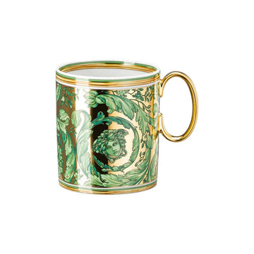 Medusa Garland Mug with Handle green