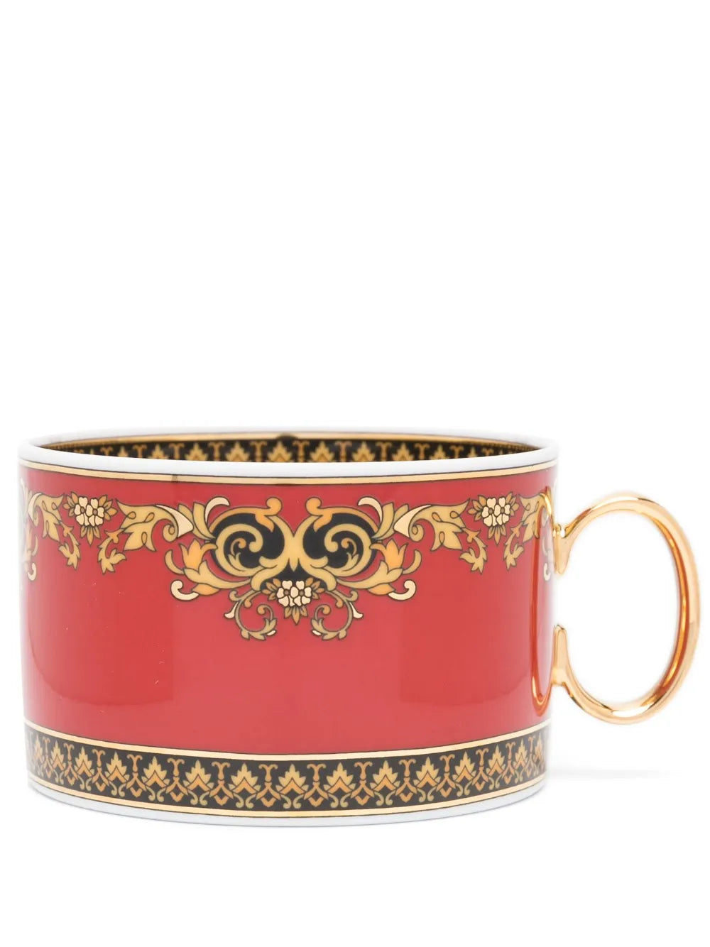 Medusa Red Tea Cup & Saucer