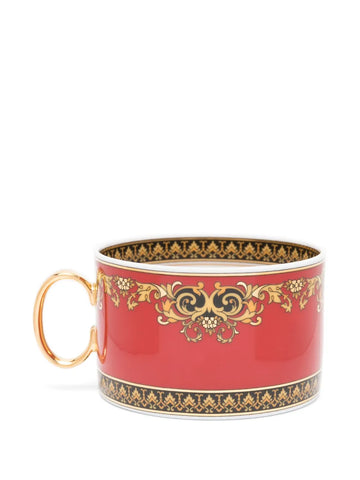 Medusa Red Tea Cup & Saucer