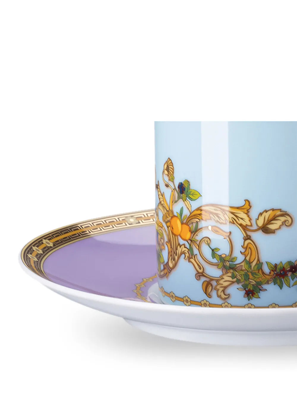 Versace Rosenthal Le Jardin de Coffee cup and saucer