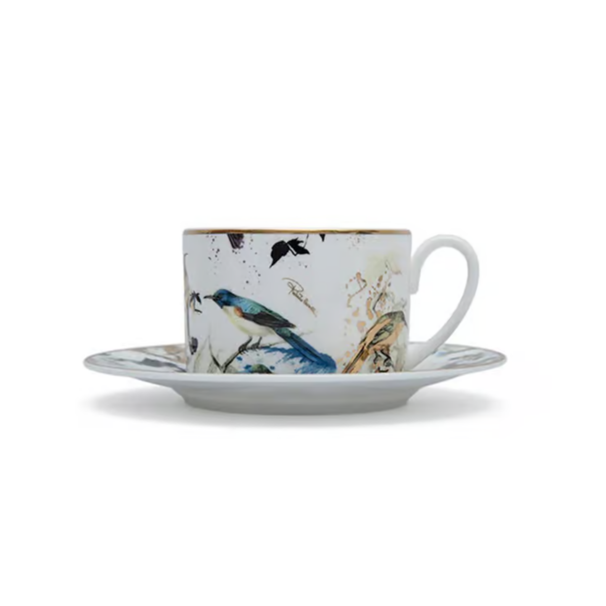 Roberto Cavalli Tea Cup & Saucer Gift Box (Set of 2)