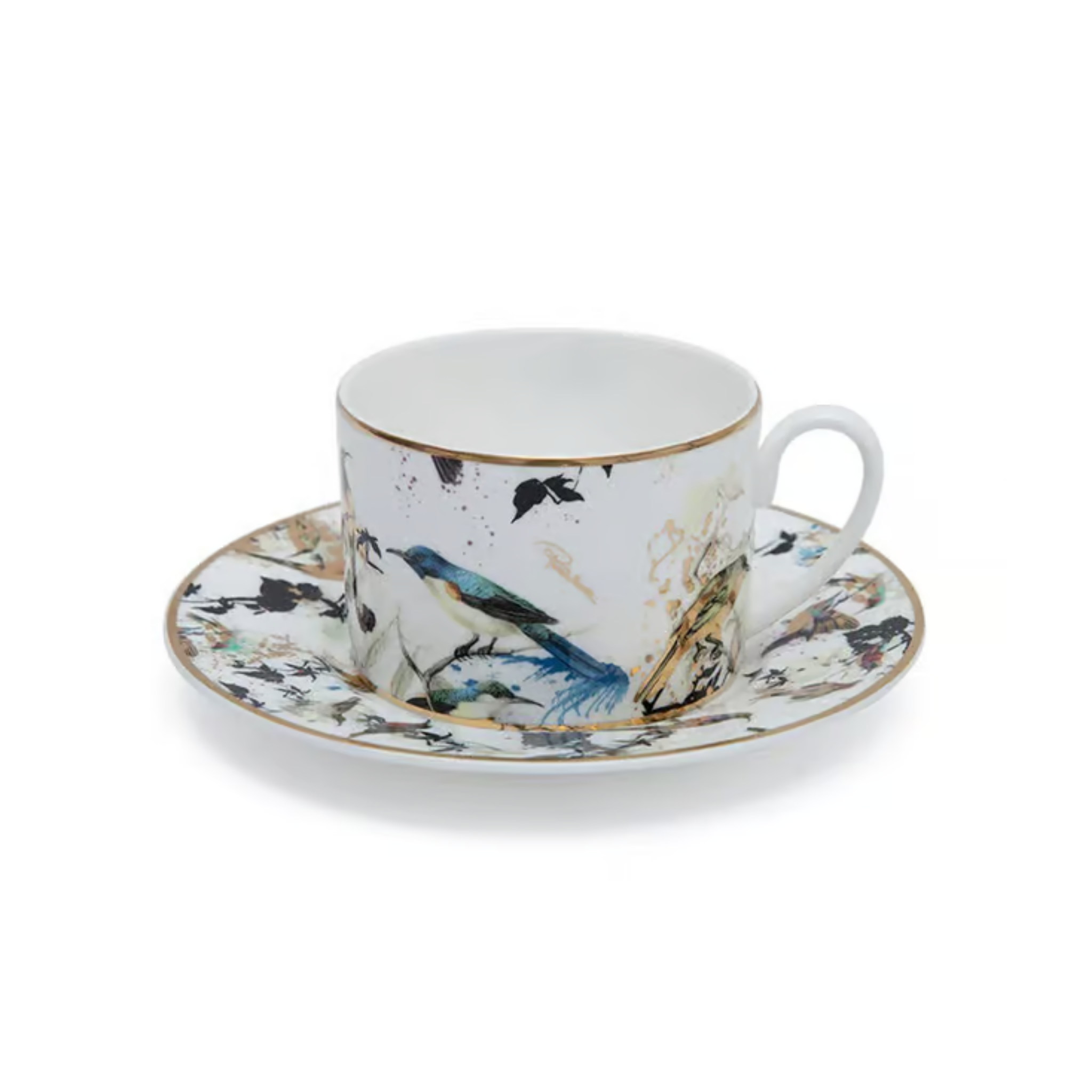 Roberto Cavalli Tea Cup & Saucer Gift Box (Set of 2)