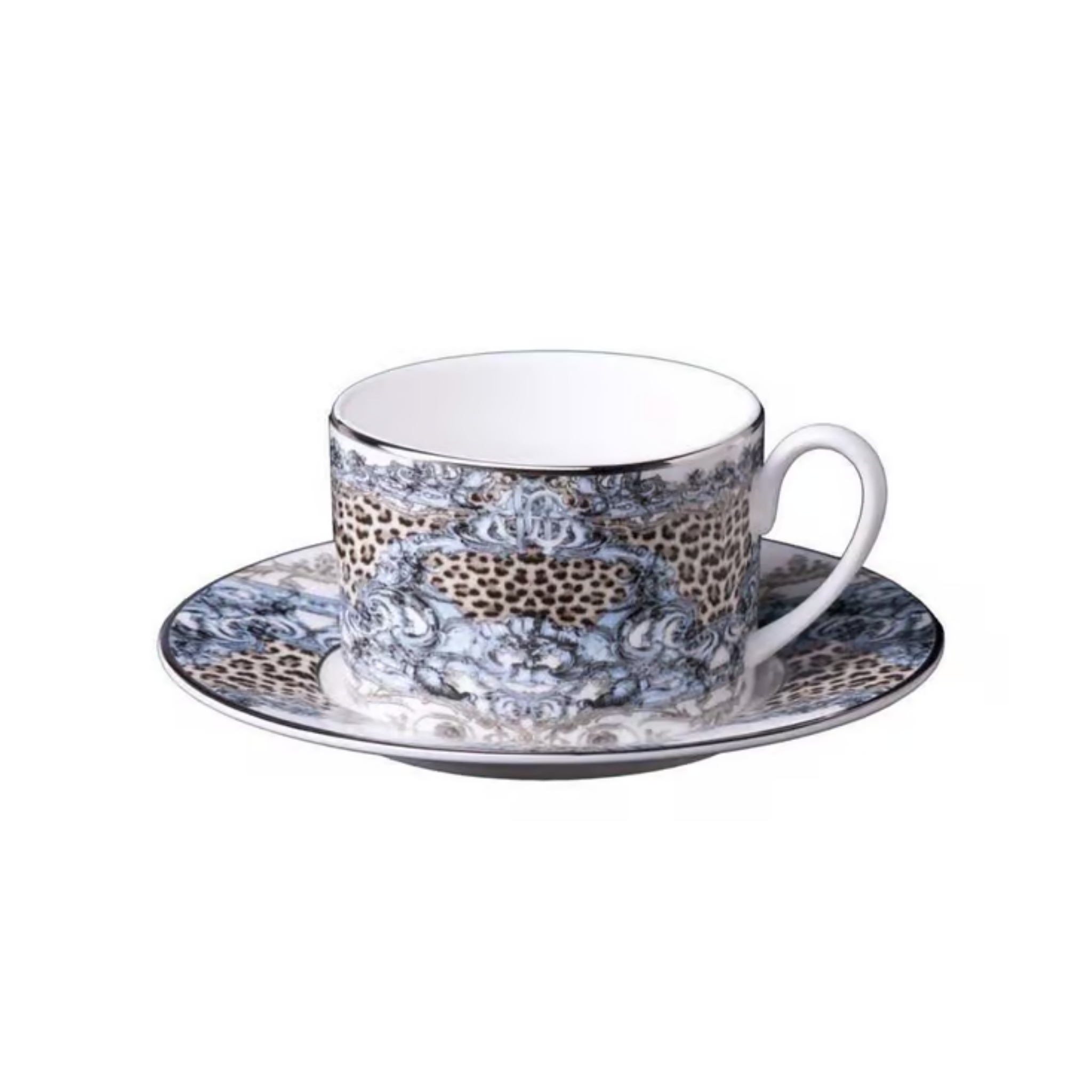 Roberto Cavalli Tea Cup & Saucer Gift Box (Set of 2)