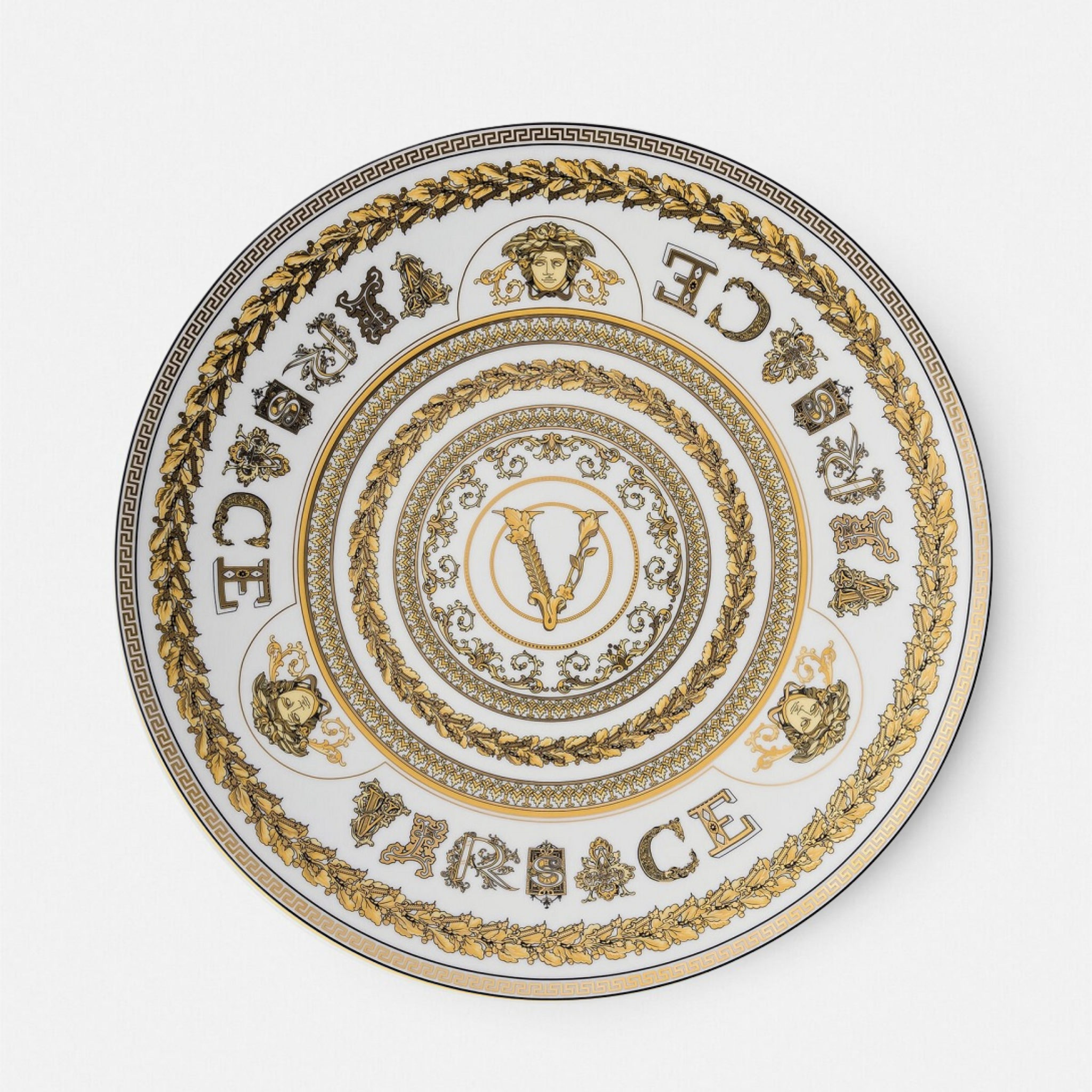 Versace Virtus Gala White – Service Plate