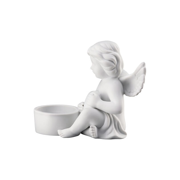 Rosenthal - Angels Weiss matt Angel with heart