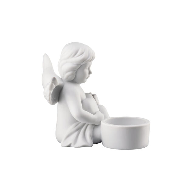 Rosenthal - Angels Weiss matt Angel with heart