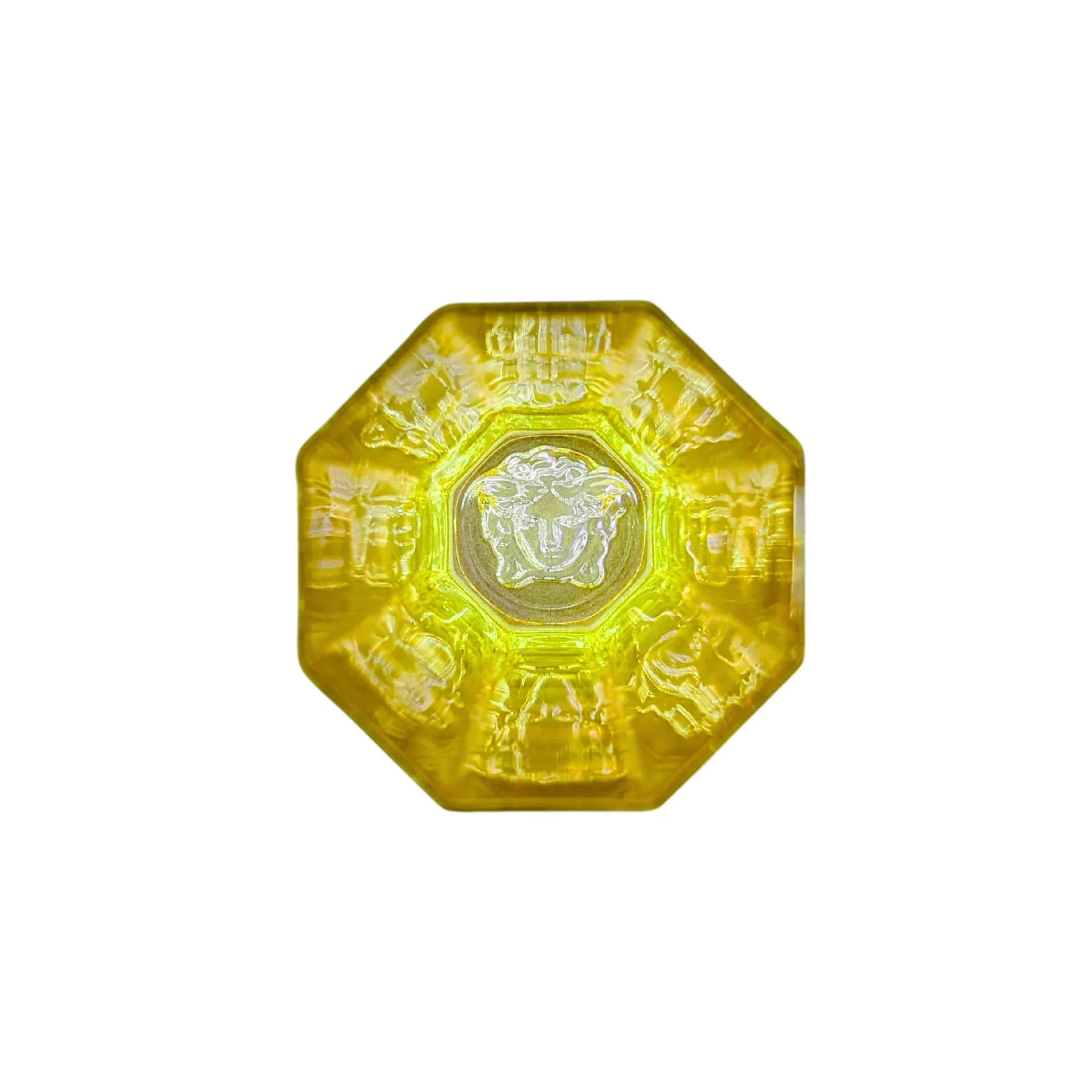 Medusa Lumiere Set of 2 Whisky Glasses – Versace Crystal Barware | Hetvi Luxury