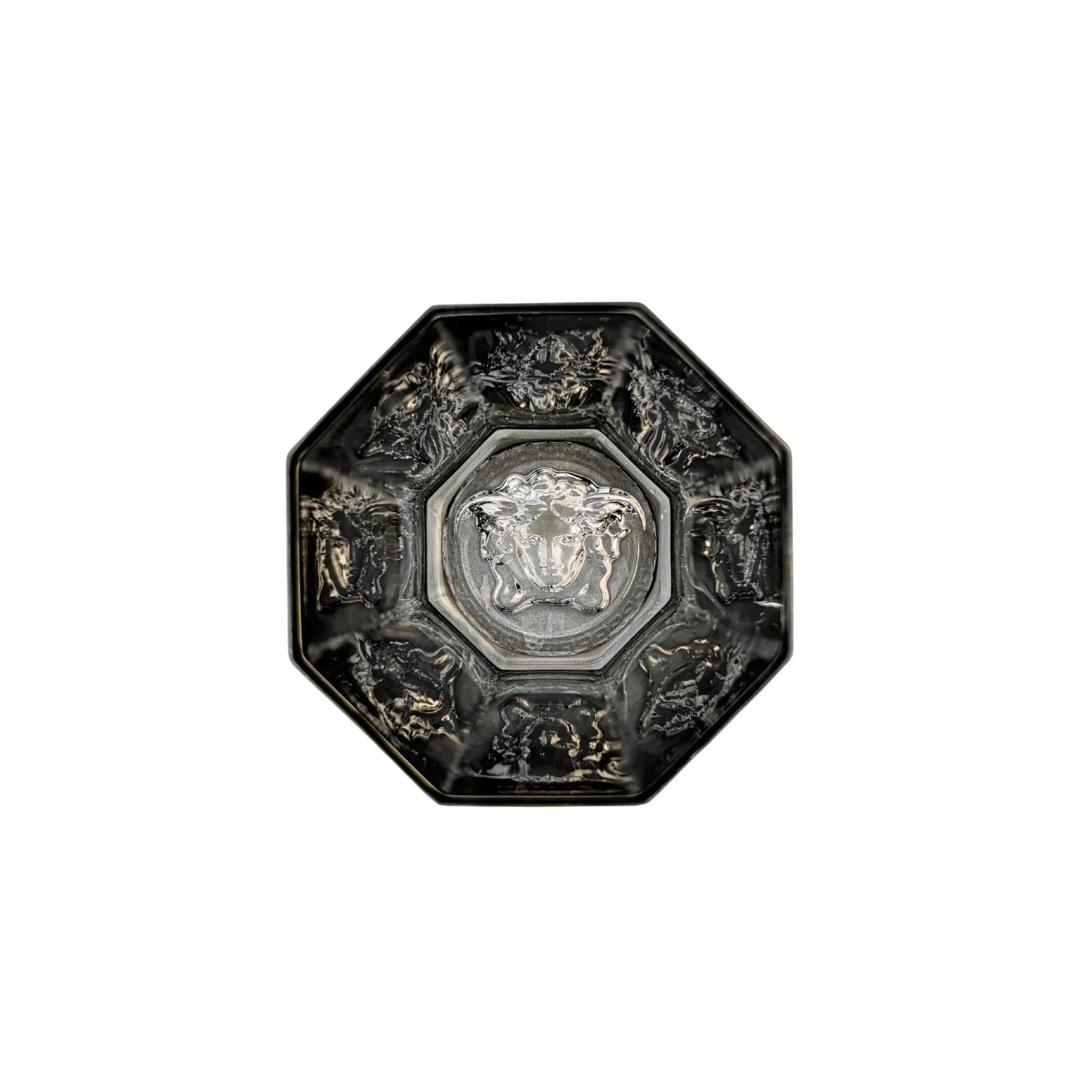 Medusa Lumiere Set of 2 Whisky Glasses – Versace Crystal Barware | Hetvi Luxury