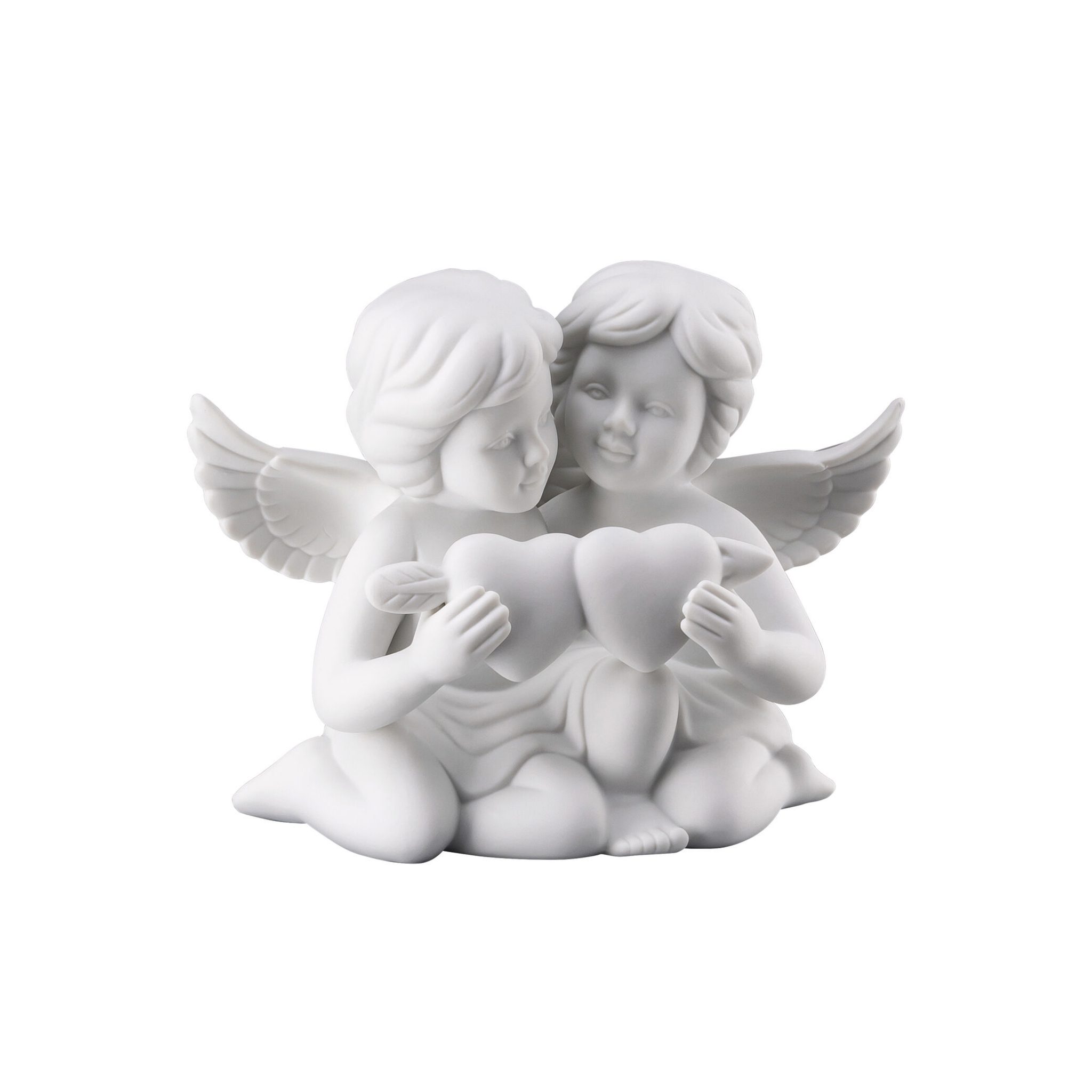 Pair Angels with Heart – Engel Gross by Rosenthal