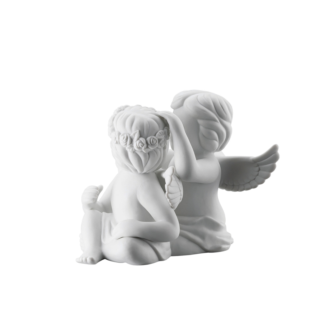 Pair Angels with Wreath – Engel Gross by Rosenthal