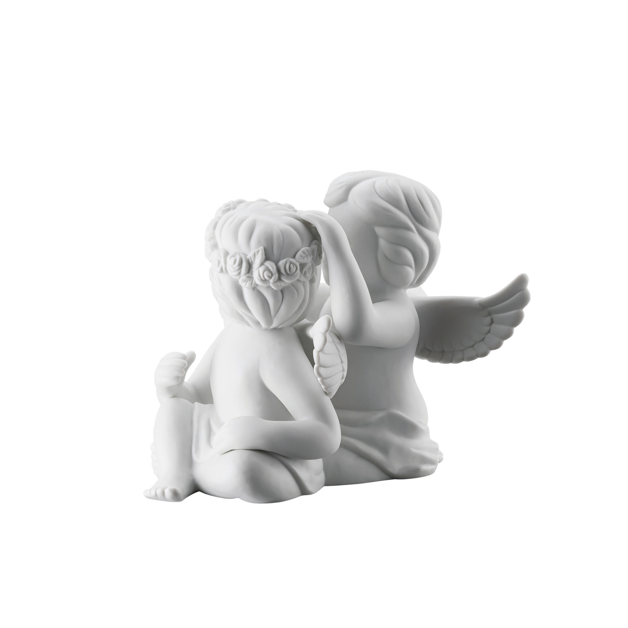 Pair Angels with Wreath – Engel Gross by Rosenthal