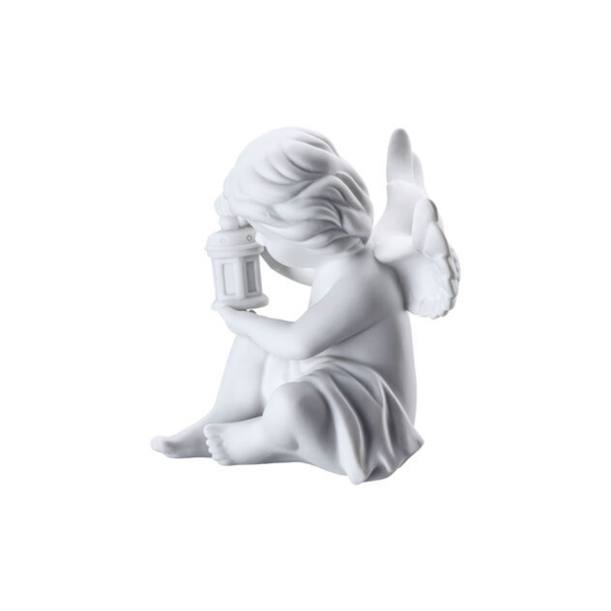 Angel with Lantern – Rosenthal White Porcelain Figurine
