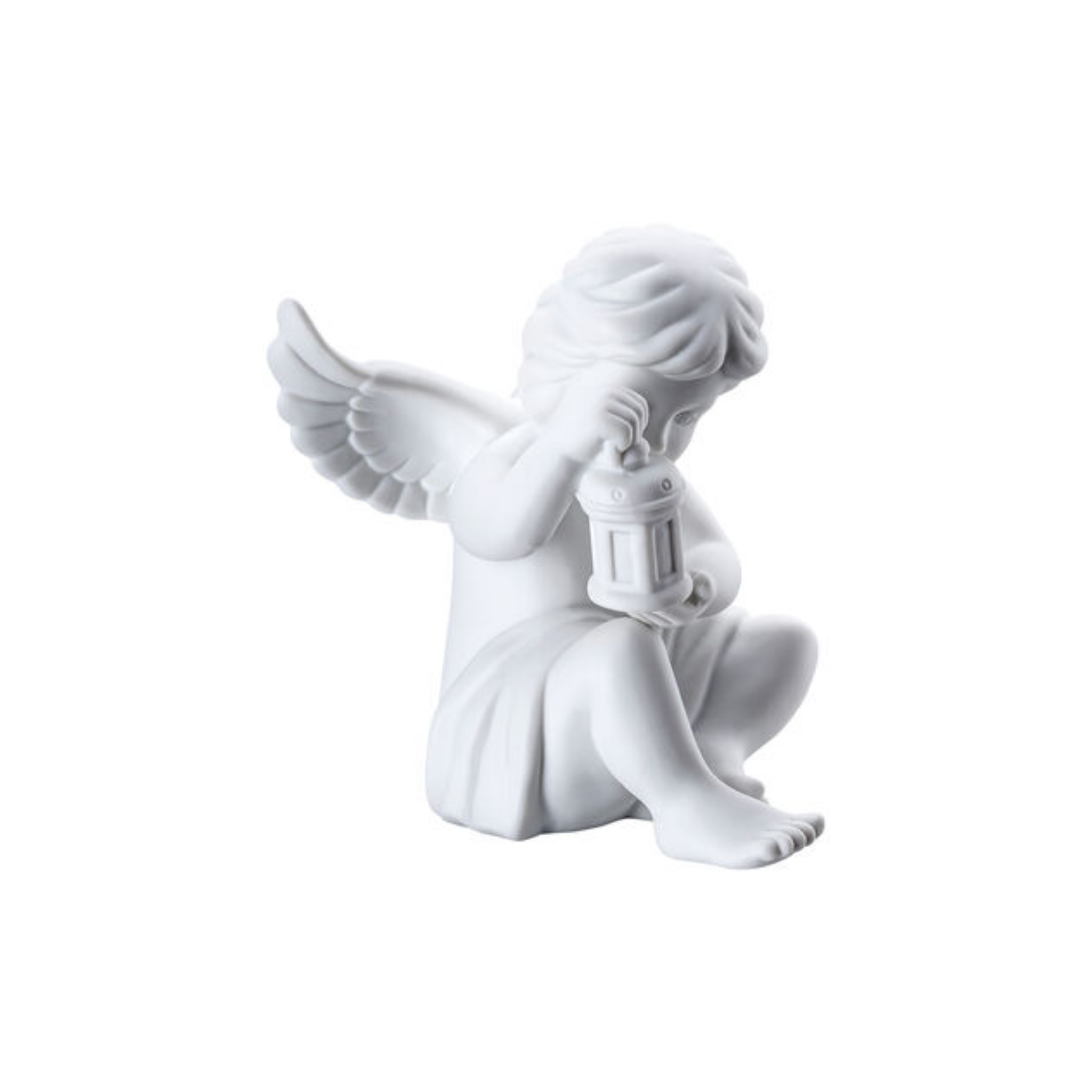 Angel with Lantern – Rosenthal White Porcelain Figurine