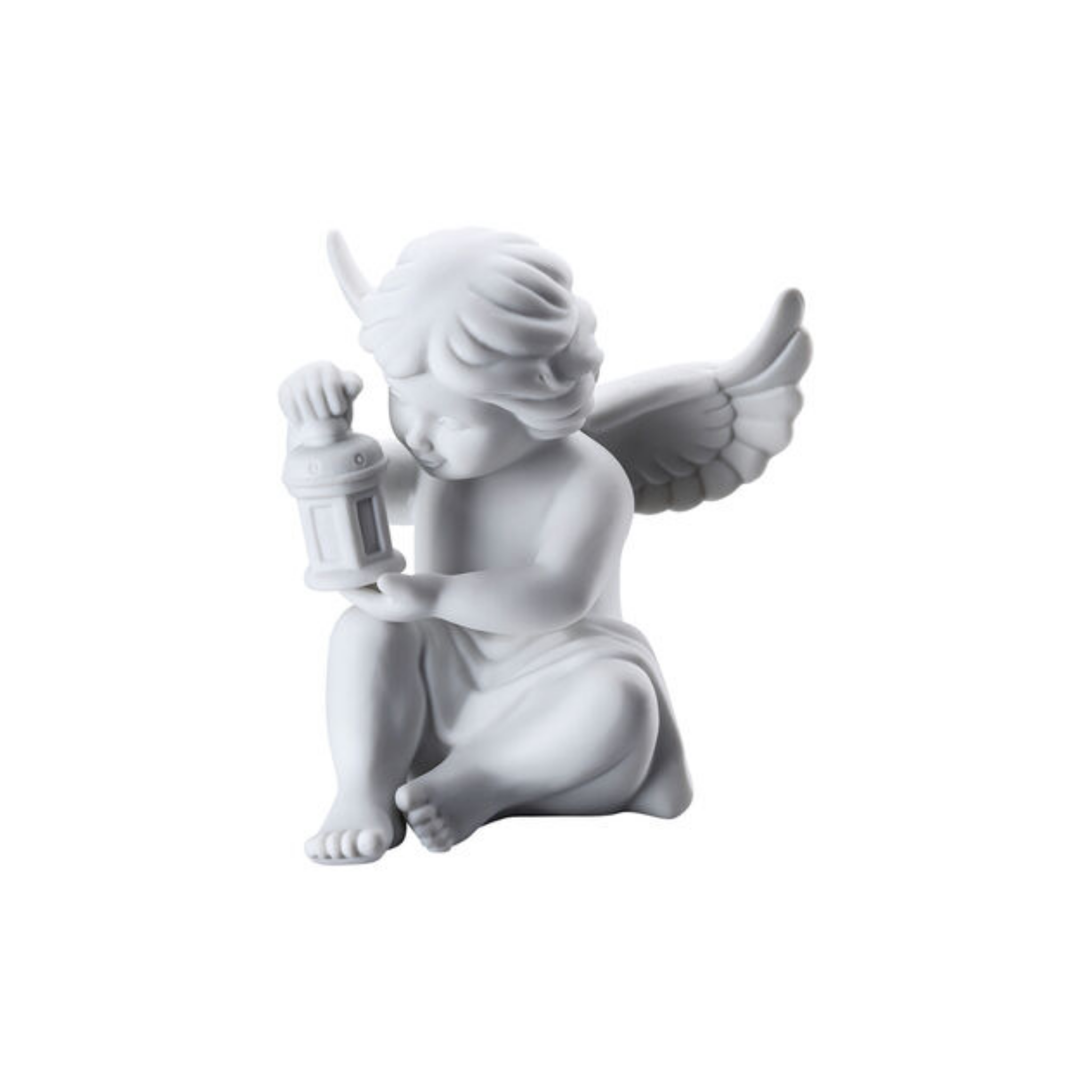 Angel with Lantern – Rosenthal White Porcelain Figurine