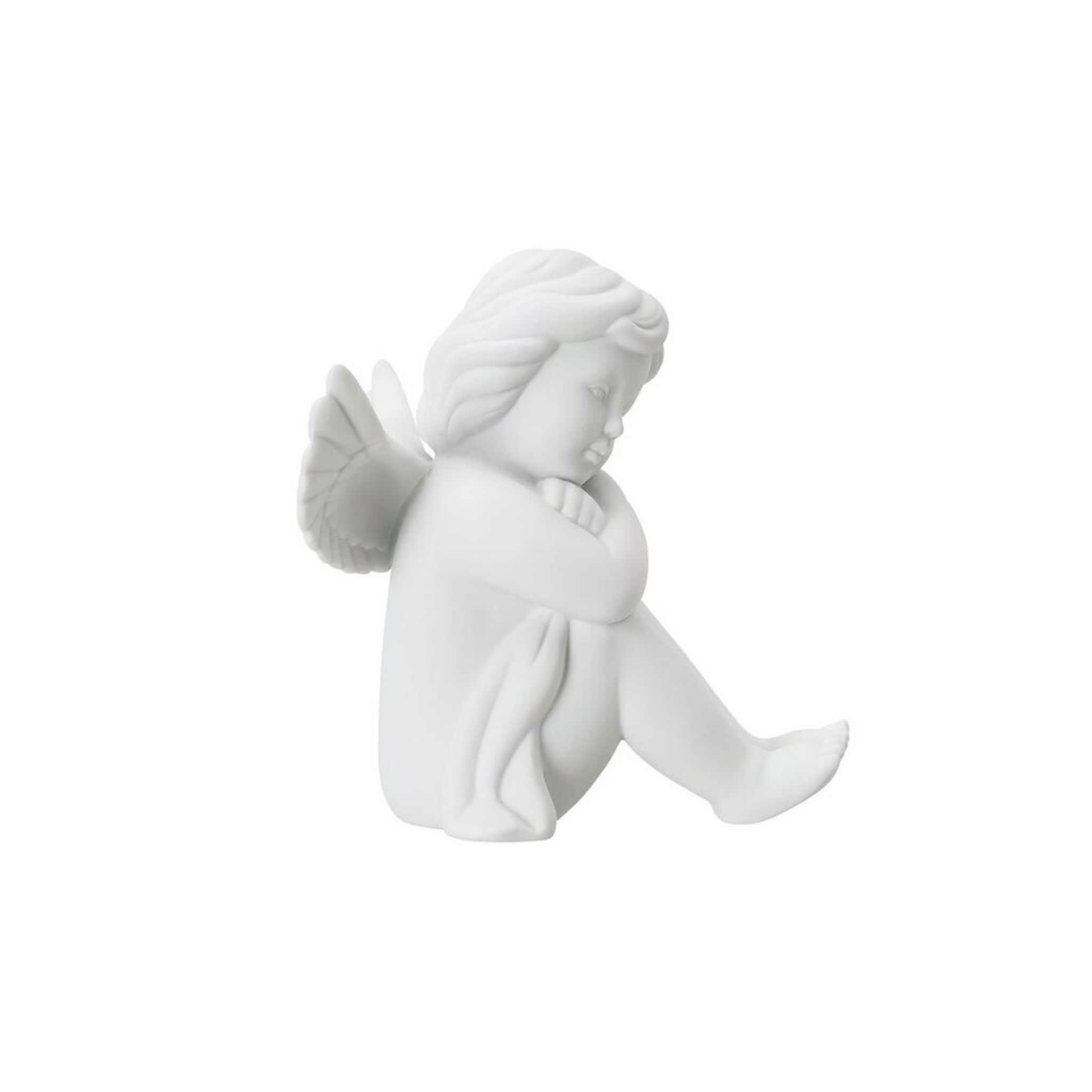 Angel Sitting – Rosenthal White Porcelain Figurine