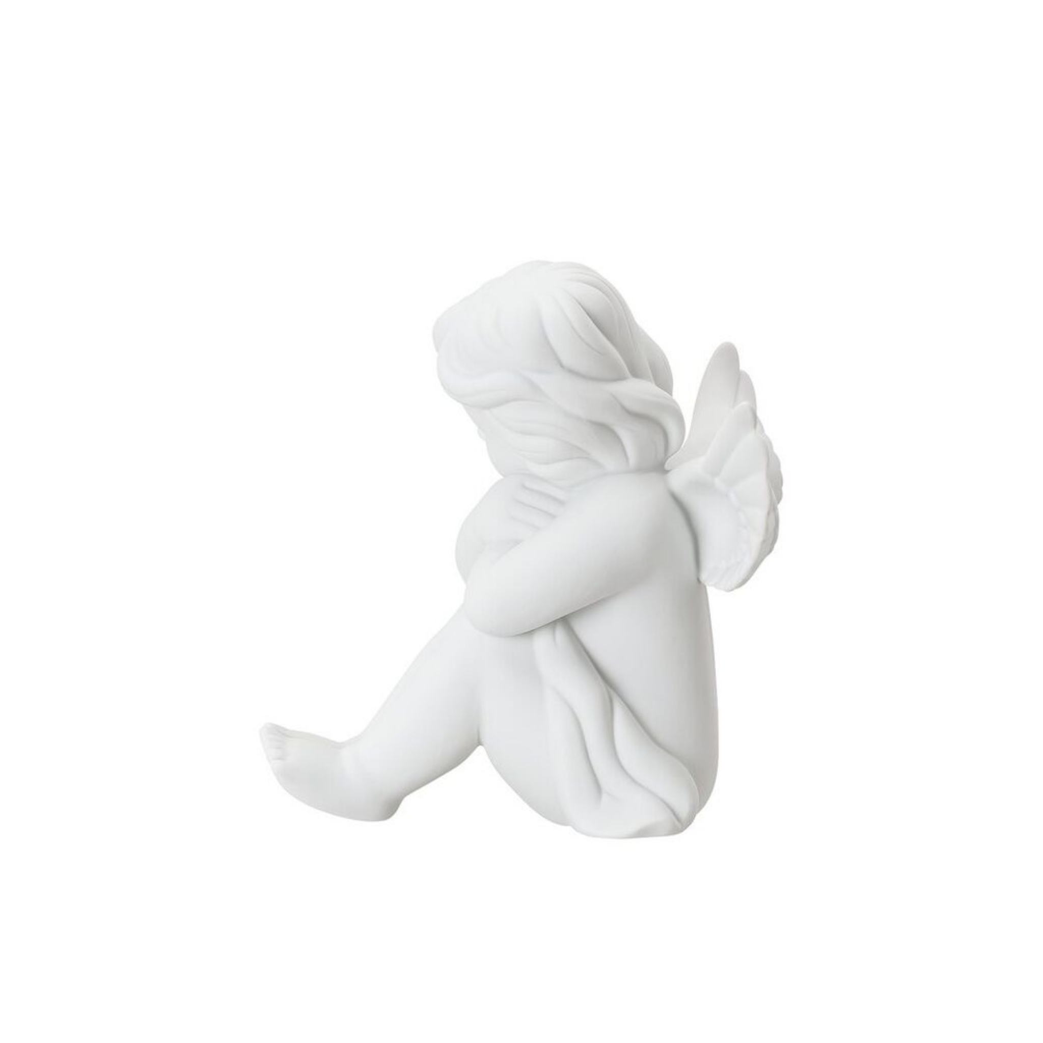 Angel Sitting – Rosenthal White Porcelain Figurine