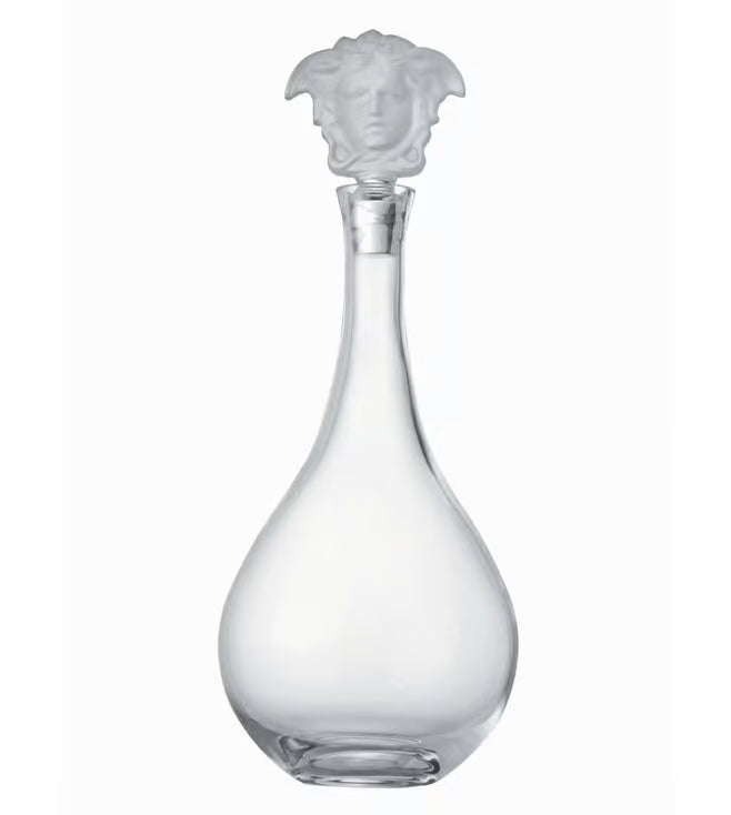Versace Rosenthal - Transparent Crystal Medusa Lumiere Decanter
