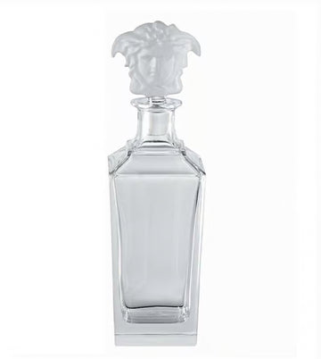 Versace Rosenthal - Transparent Crystal Treasury Whisky Decanter