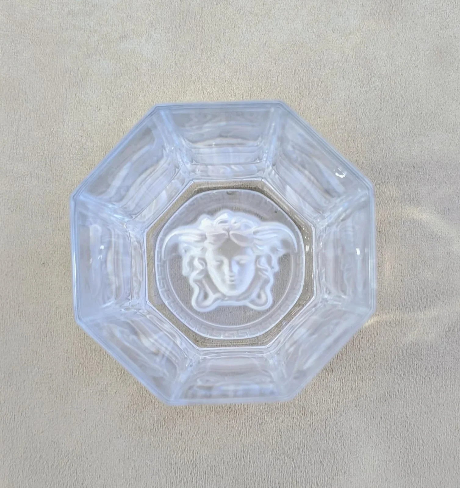 Medusa Lumiere Set of 2 Whisky Glasses – Versace Crystal Barware | Hetvi Luxury