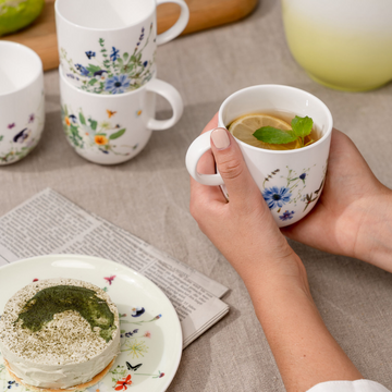 Brillance Grand Air – Mixed Set of 4 Mugs by Rosenthal
