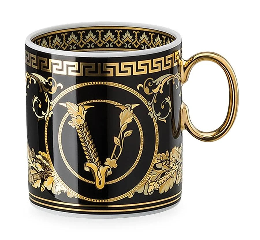 Versace Rosenthal Virtus Gala Coffee Cup & Saucer