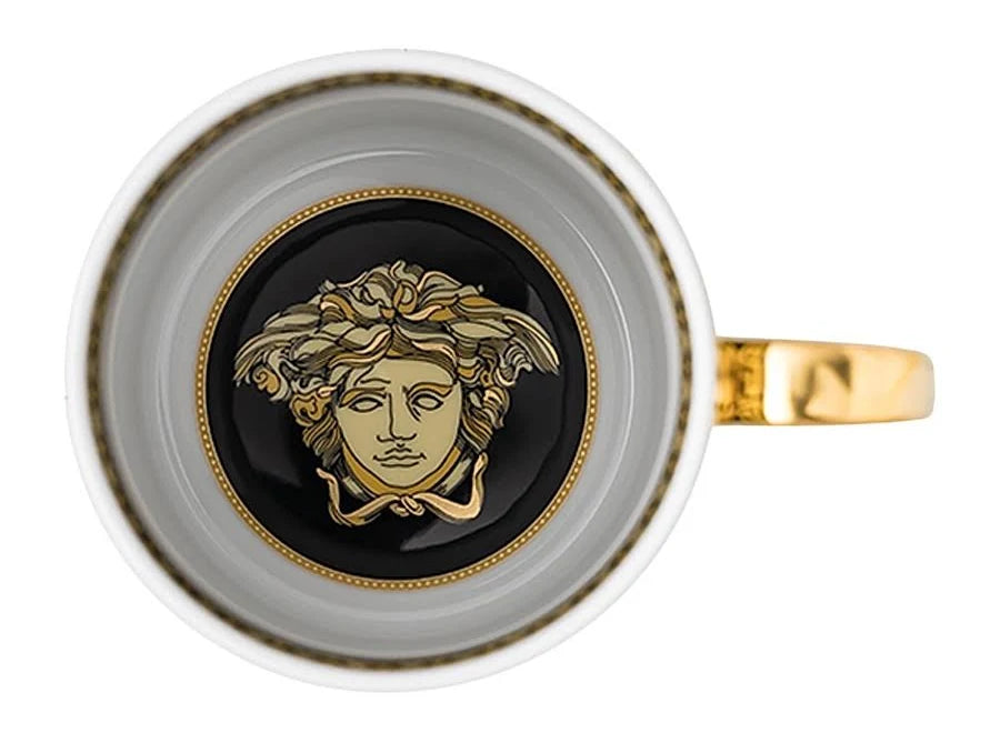 Versace Rosenthal Virtus Gala Coffee Cup & Saucer