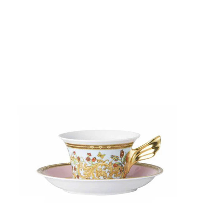 Versace Rosenthal le jardin de Tea cup and saucer