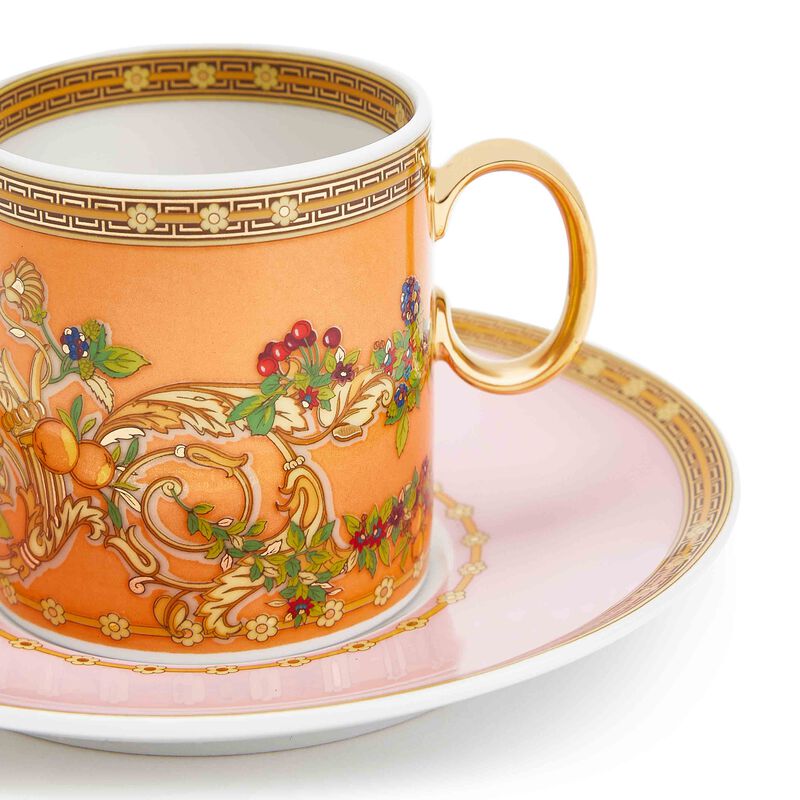 Versace Le jardin de Espresso Cup and Saucer